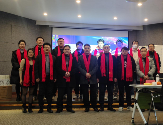 我们都是追梦人 ——热烈庆祝2022江西HJC黄金城科技新春年会圆满乐成