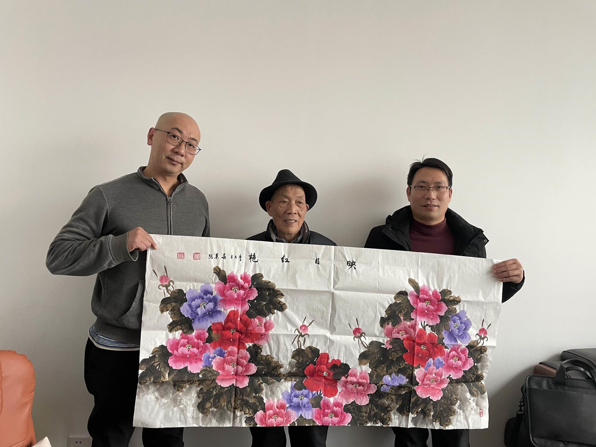 刘教授到访-探讨VR+纸科画项目计划实现