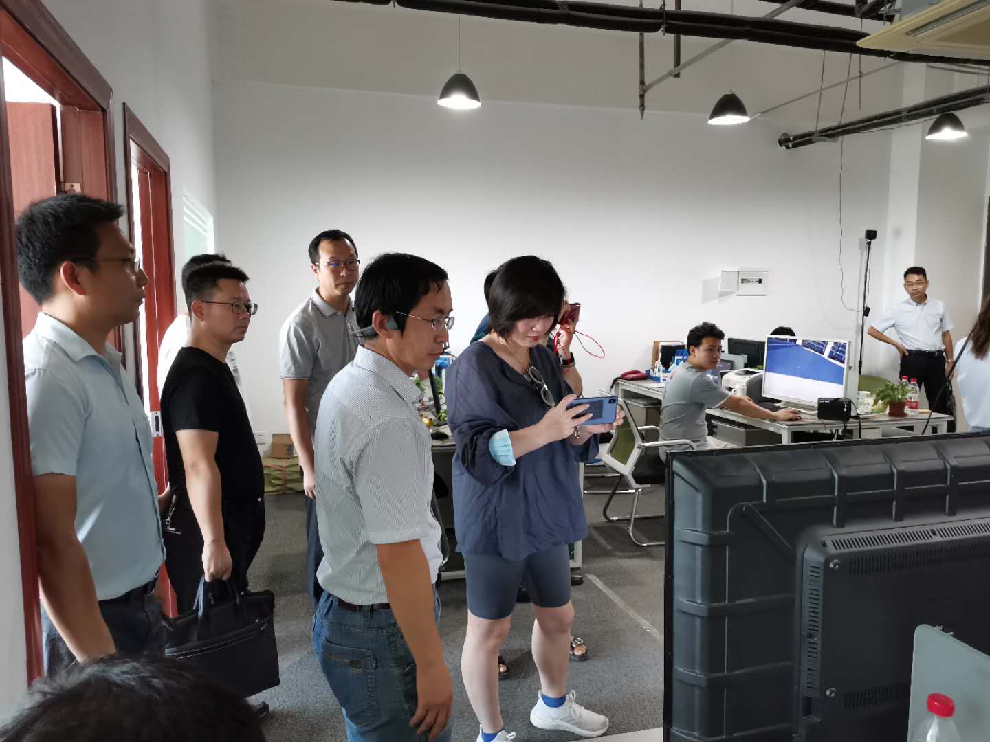 江西省第二批VR工业立异创业优异人才团队角逐我司乐成入围后专家来公司考察